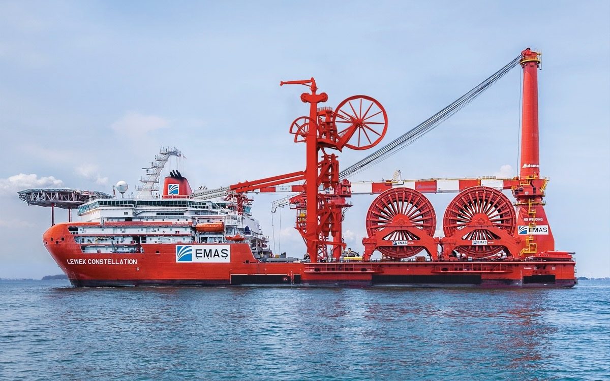 EMAS Lewek Constellation reel-lay vessel
